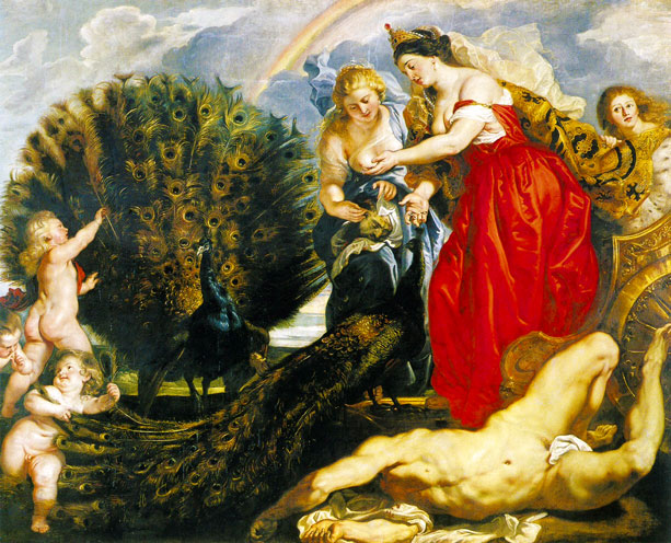 Hera ve tavus kuşu
